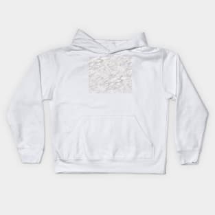 Carrara marble Kids Hoodie